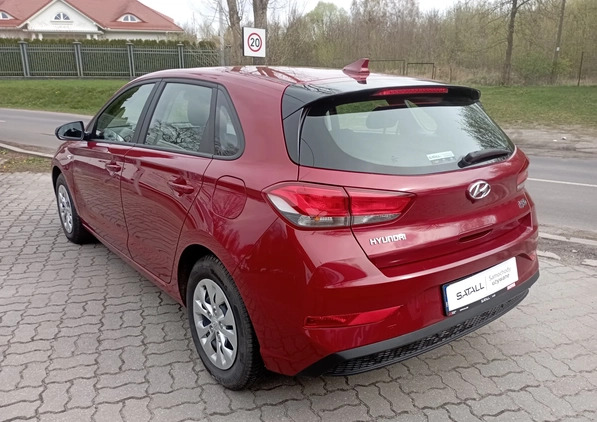 Hyundai I30 cena 63800 przebieg: 64967, rok produkcji 2021 z Praszka małe 79